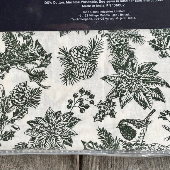 Brooks Brothers Holiday Christmas Cotton FULL Size Sheet Set - Picture 3 of 7